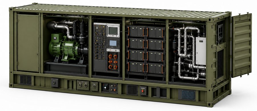 R-GRID-taktinen hybridienergiasolmukontti
